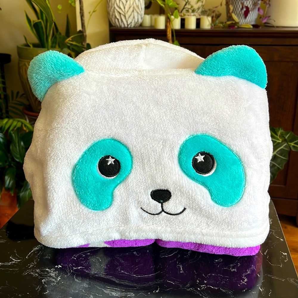 🐶💙Moosh-Moosh Hooded Blanket for Kids-Dog/Puppy Themed-NWT